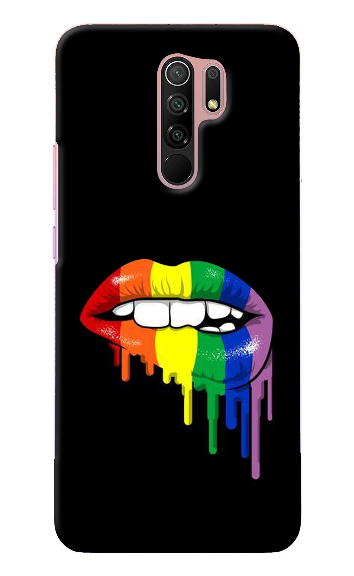 Lips Biting Redmi 9 Prime/Poco M2/M2 reloaded Back Cover