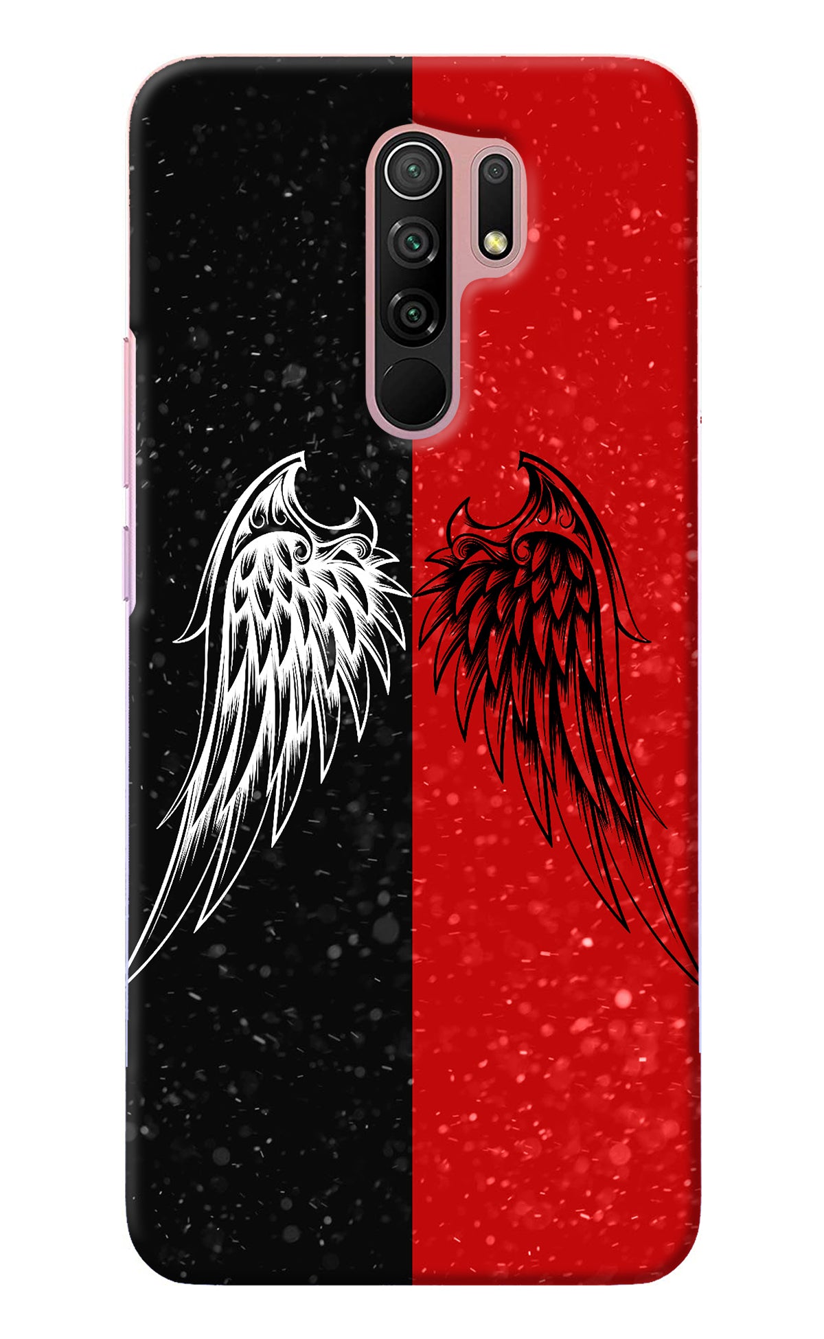 Wings Redmi 9 Prime/Poco M2/M2 reloaded Back Cover