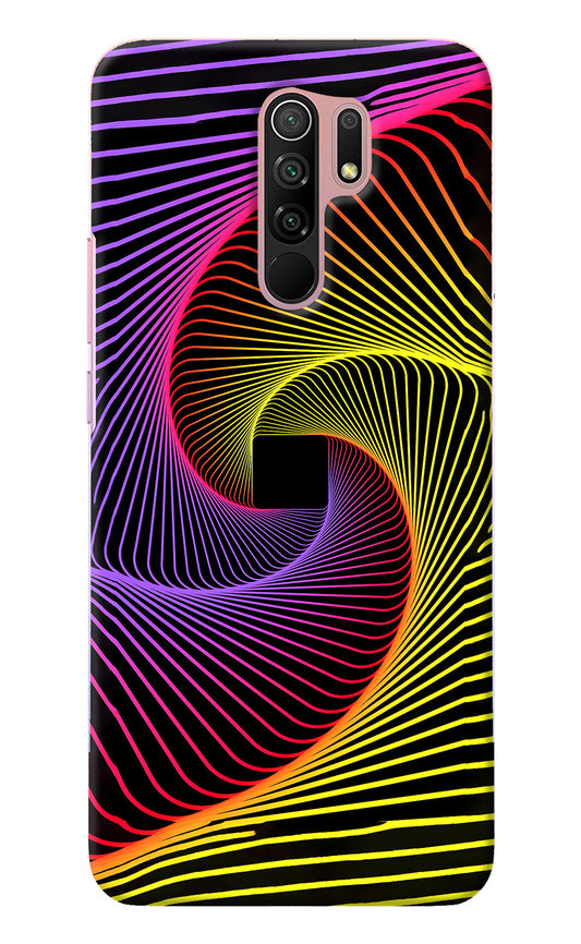 Colorful Strings Redmi 9 Prime/Poco M2/M2 reloaded Back Cover