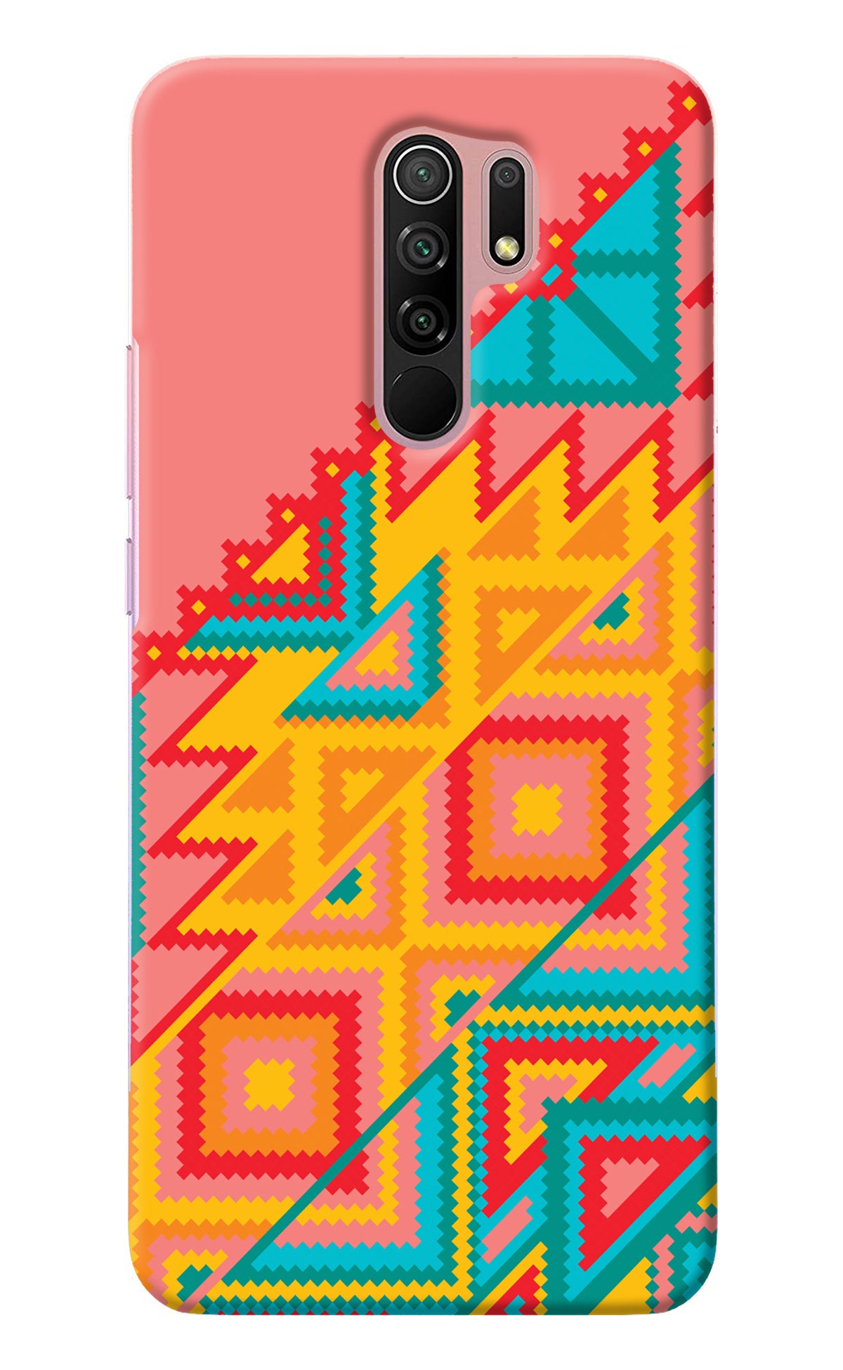 Aztec Tribal Redmi 9 Prime/Poco M2/M2 reloaded Back Cover