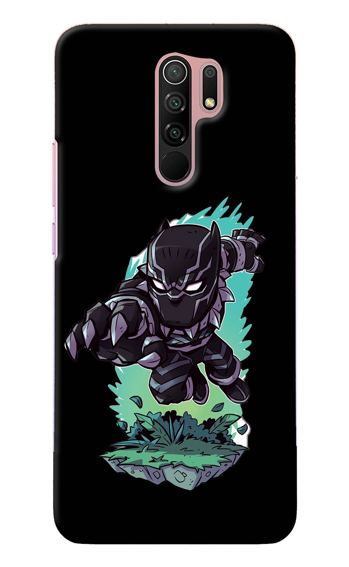 Black Panther Redmi 9 Prime/Poco M2/M2 reloaded Back Cover