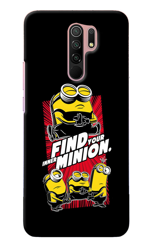 Find your inner Minion Redmi 9 Prime/Poco M2/M2 reloaded Back Cover