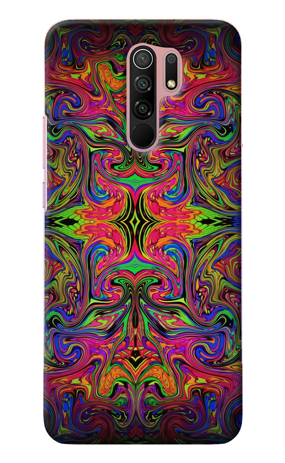 Psychedelic Art Redmi 9 Prime/Poco M2/M2 reloaded Back Cover