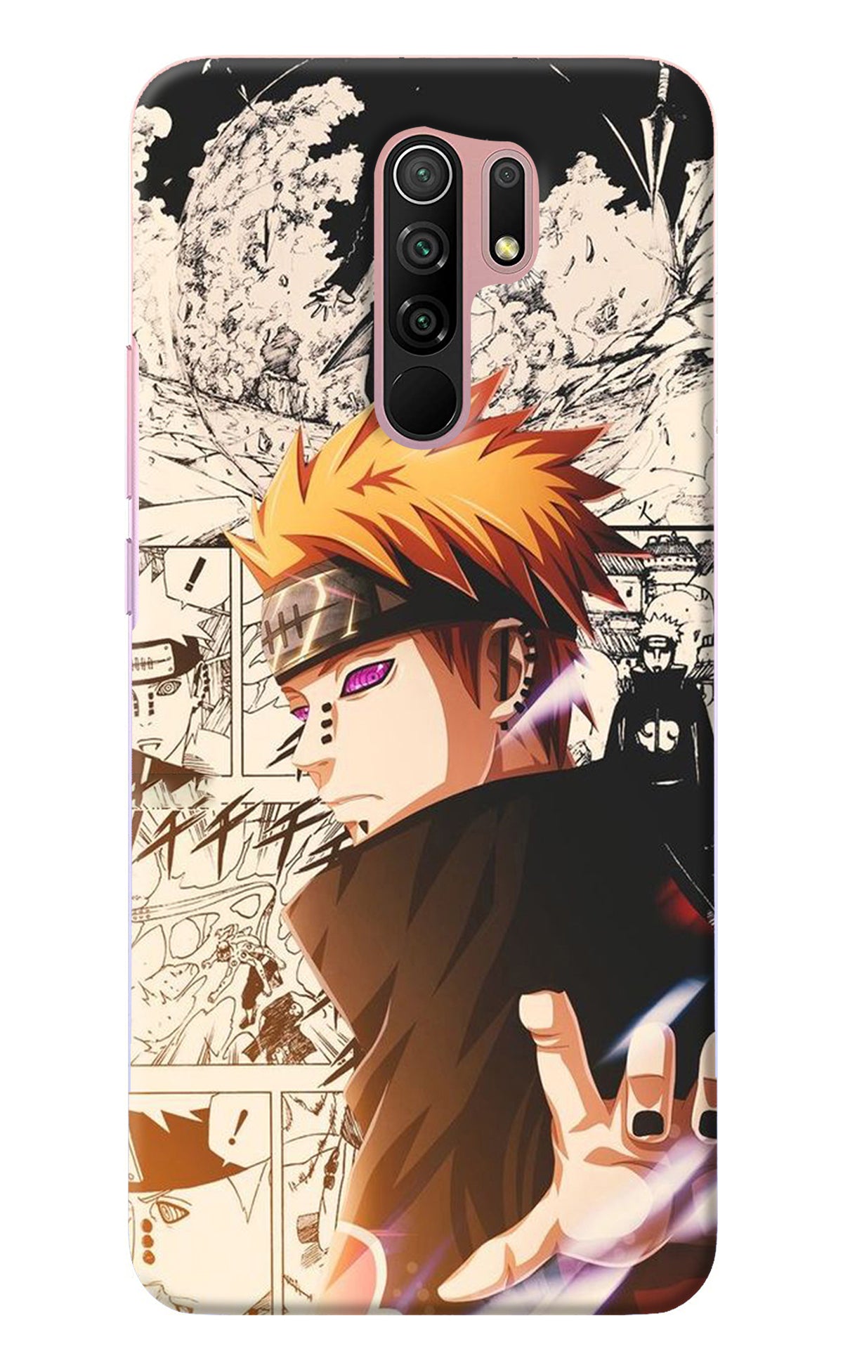 Pain Anime Redmi 9 Prime/Poco M2/M2 reloaded Back Cover