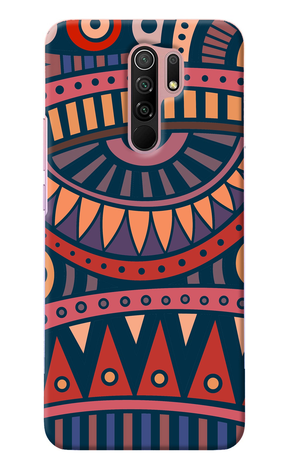 African Culture Design Redmi 9 Prime/Poco M2/M2 reloaded Back Cover