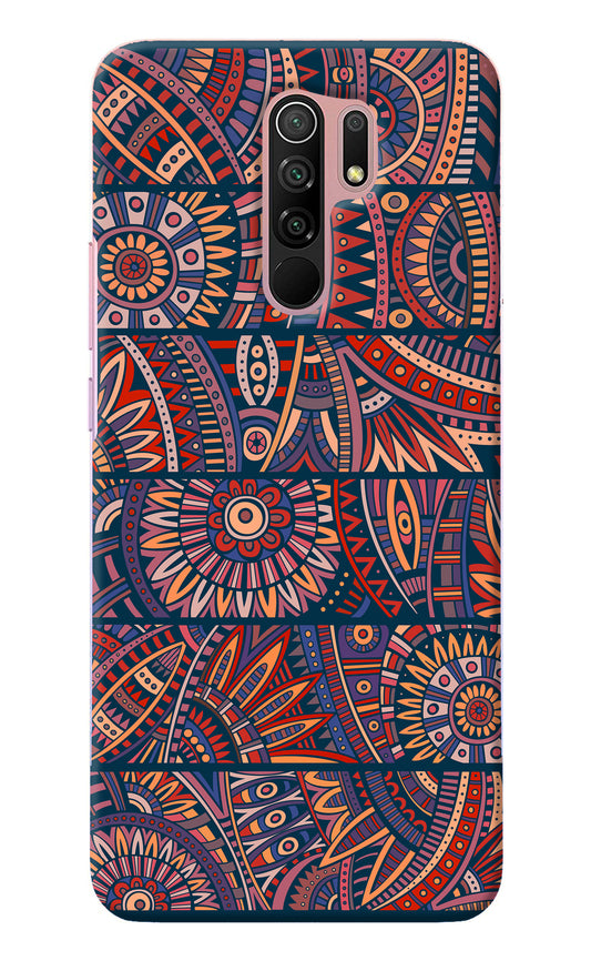 African Culture Design Redmi 9 Prime/Poco M2/M2 reloaded Back Cover