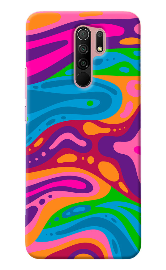 Trippy Pattern Redmi 9 Prime/Poco M2/M2 reloaded Back Cover