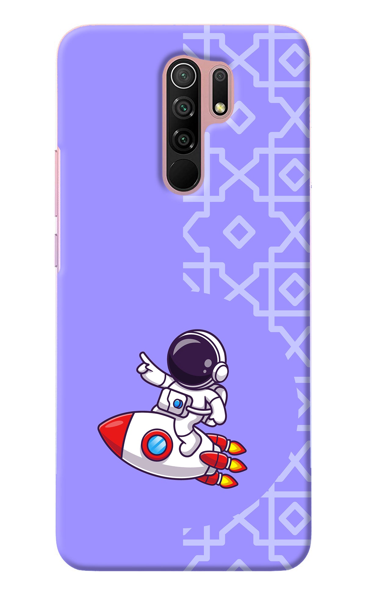 Cute Astronaut Redmi 9 Prime/Poco M2/M2 reloaded Back Cover