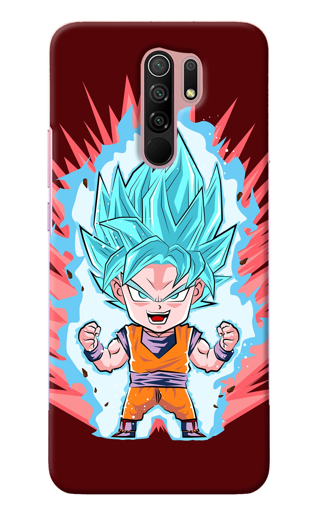 Goku Little Redmi 9 Prime/Poco M2/M2 reloaded Back Cover