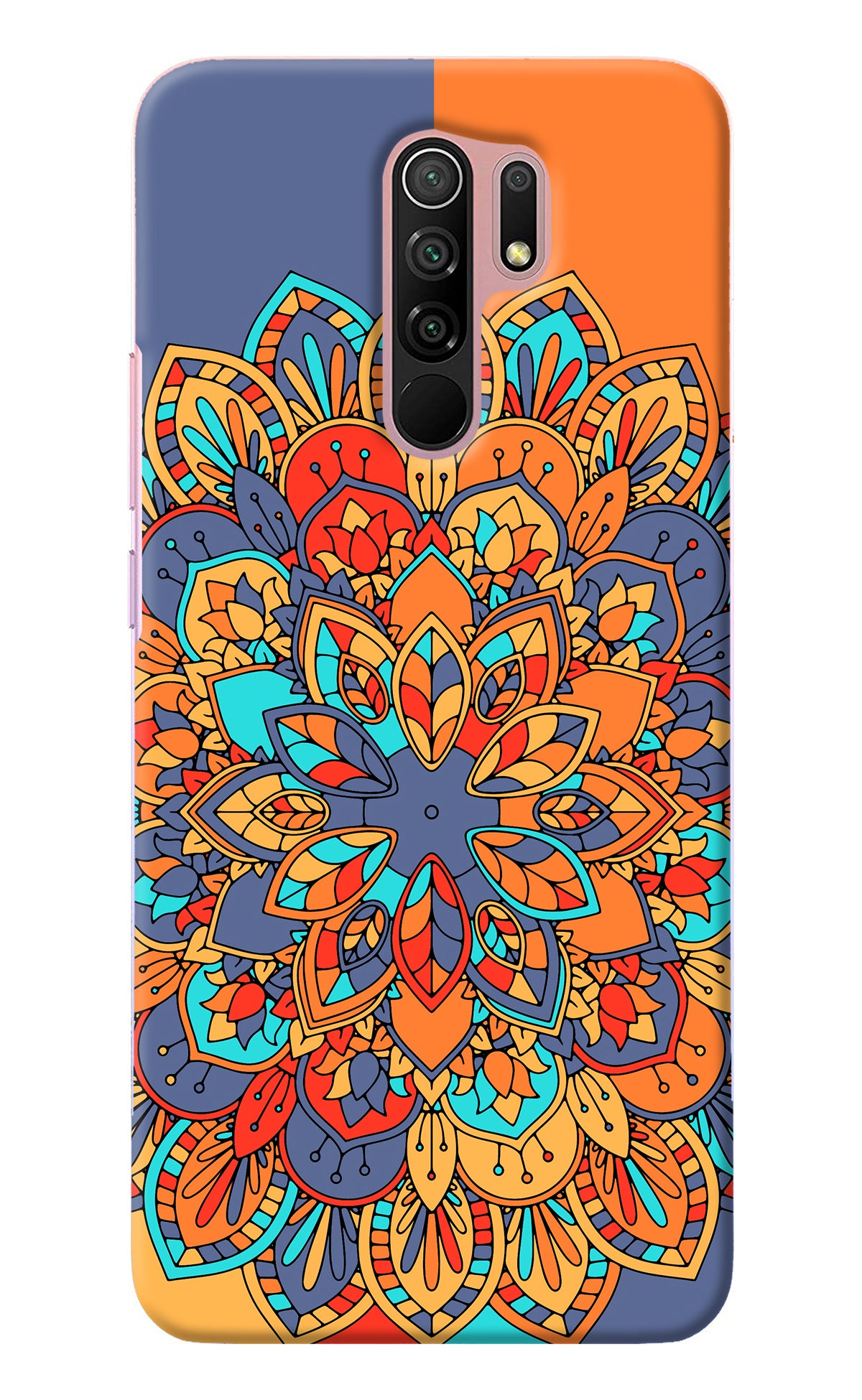 Color Mandala Redmi 9 Prime/Poco M2/M2 reloaded Back Cover