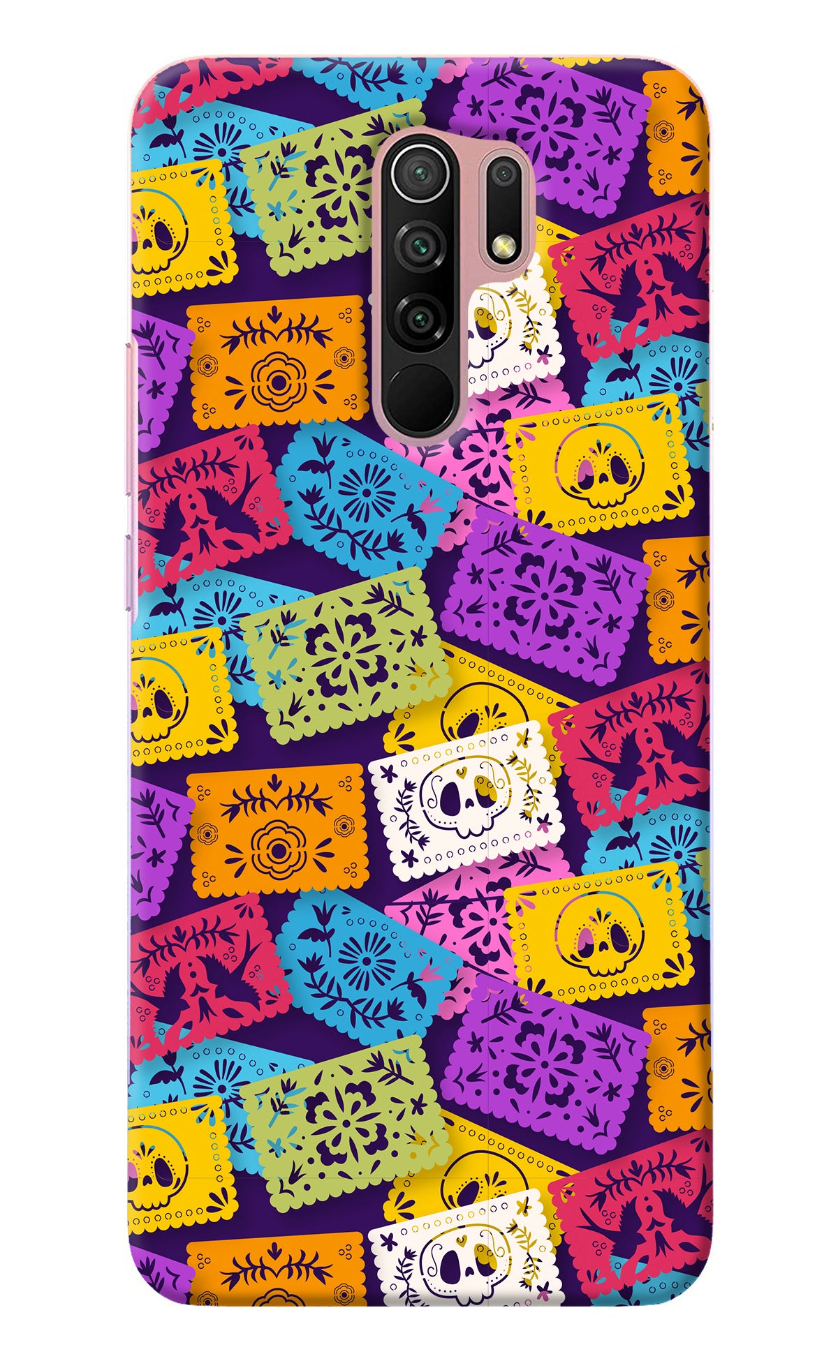 Mexican Pattern Redmi 9 Prime/Poco M2/M2 reloaded Back Cover