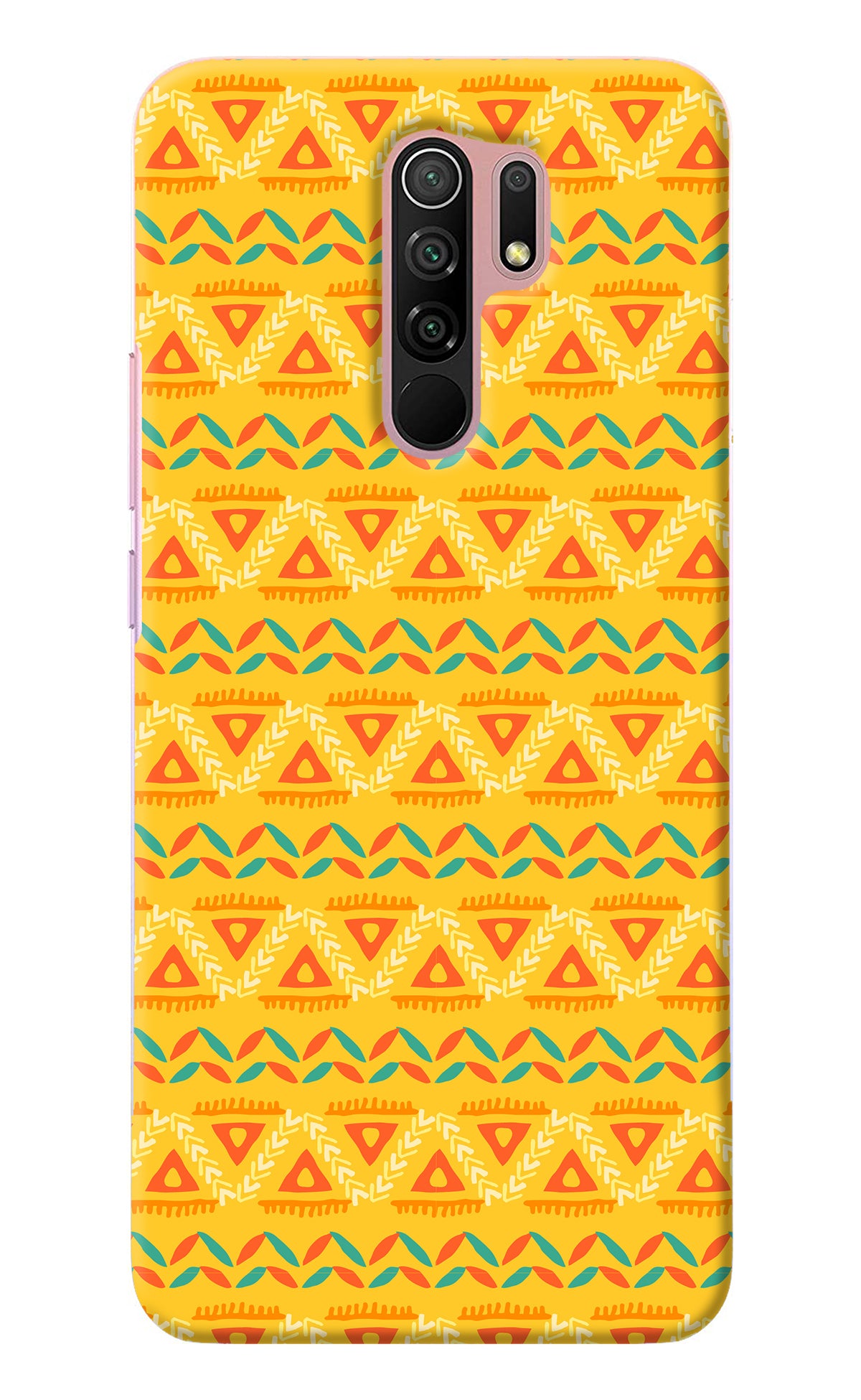 Tribal Pattern Redmi 9 Prime/Poco M2/M2 reloaded Back Cover