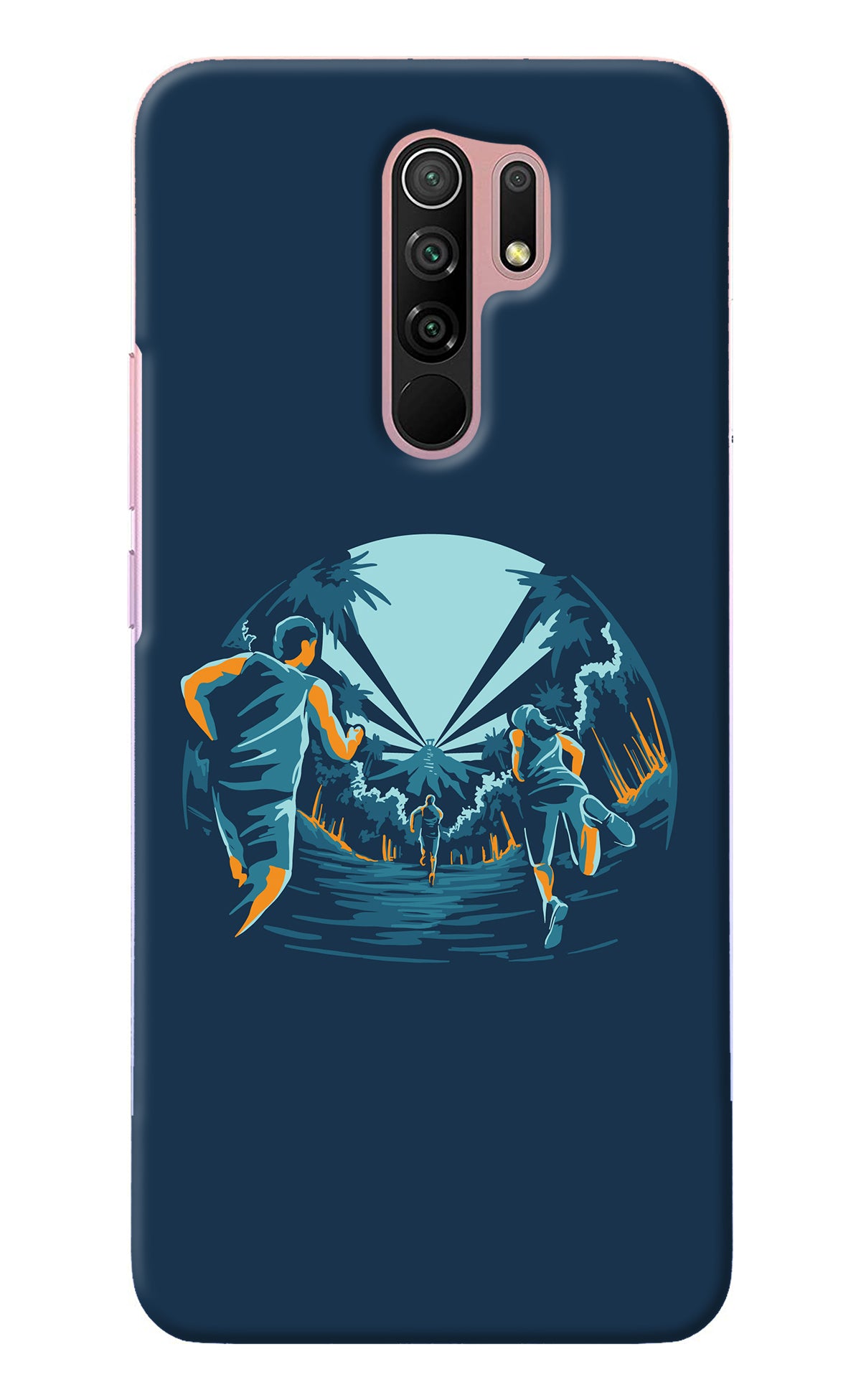 Team Run Redmi 9 Prime/Poco M2/M2 reloaded Back Cover