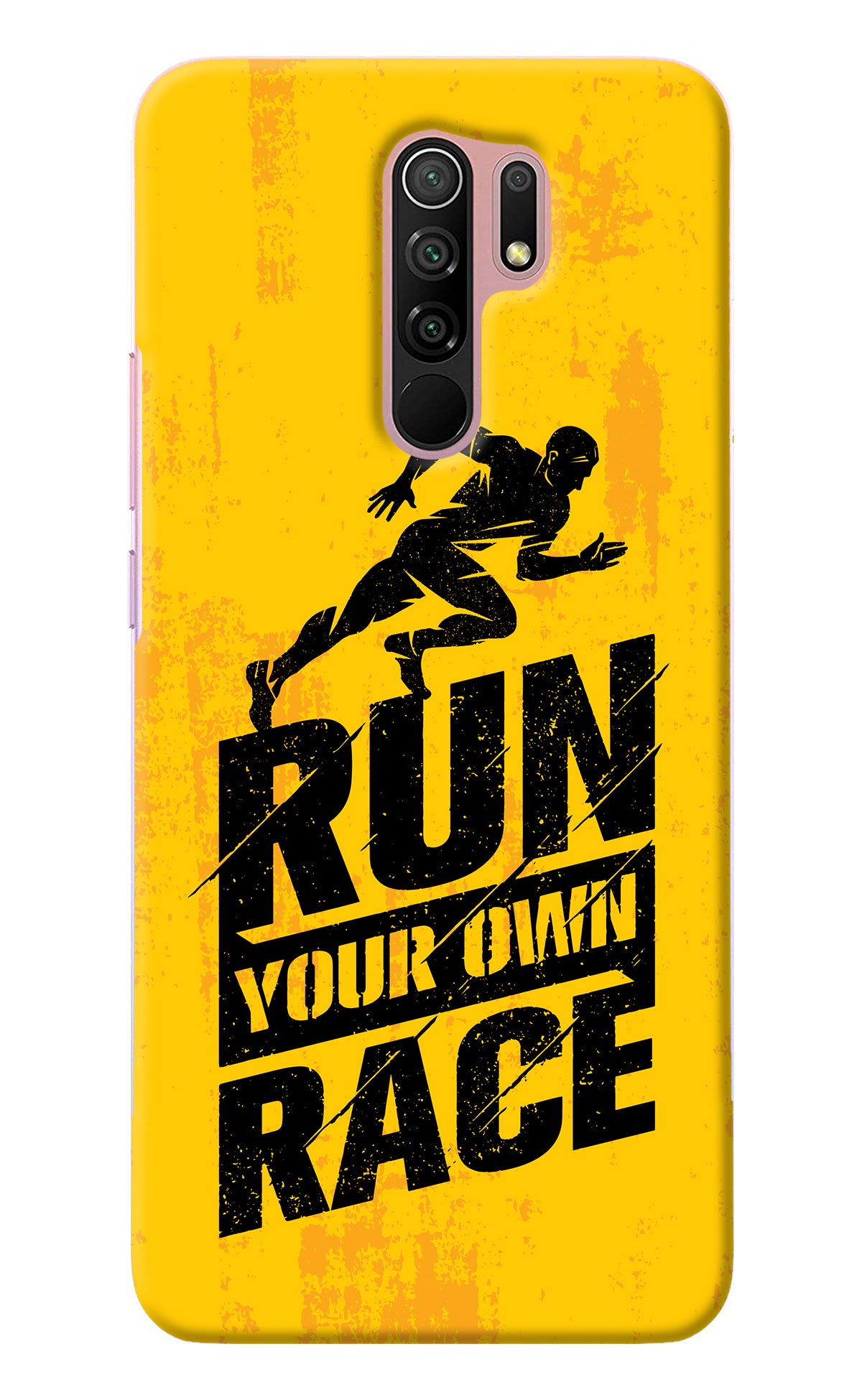 Run Your Own Race Redmi 9 Prime/Poco M2/M2 reloaded Back Cover