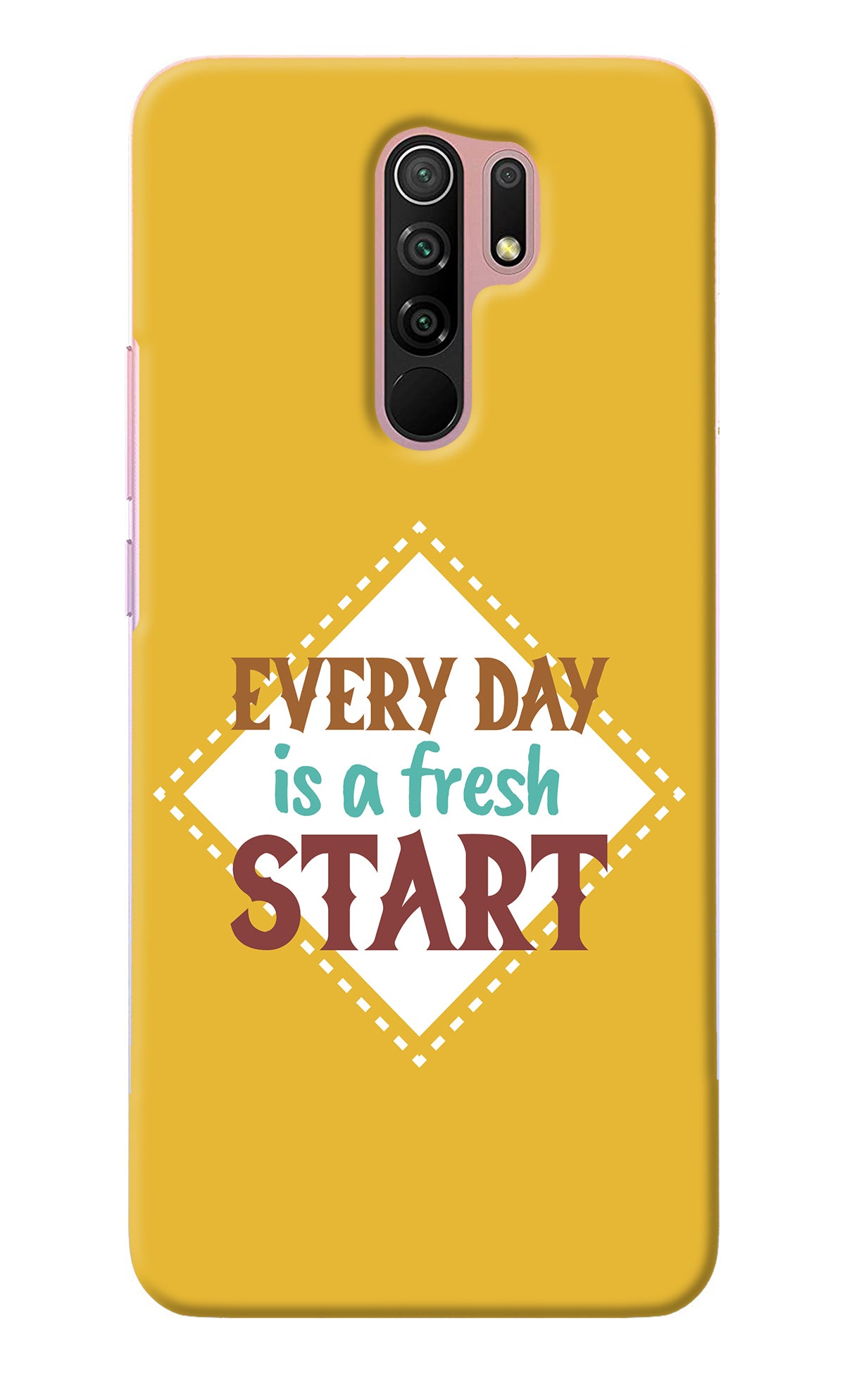Every day is a Fresh Start Redmi 9 Prime/Poco M2/M2 reloaded Back Cover