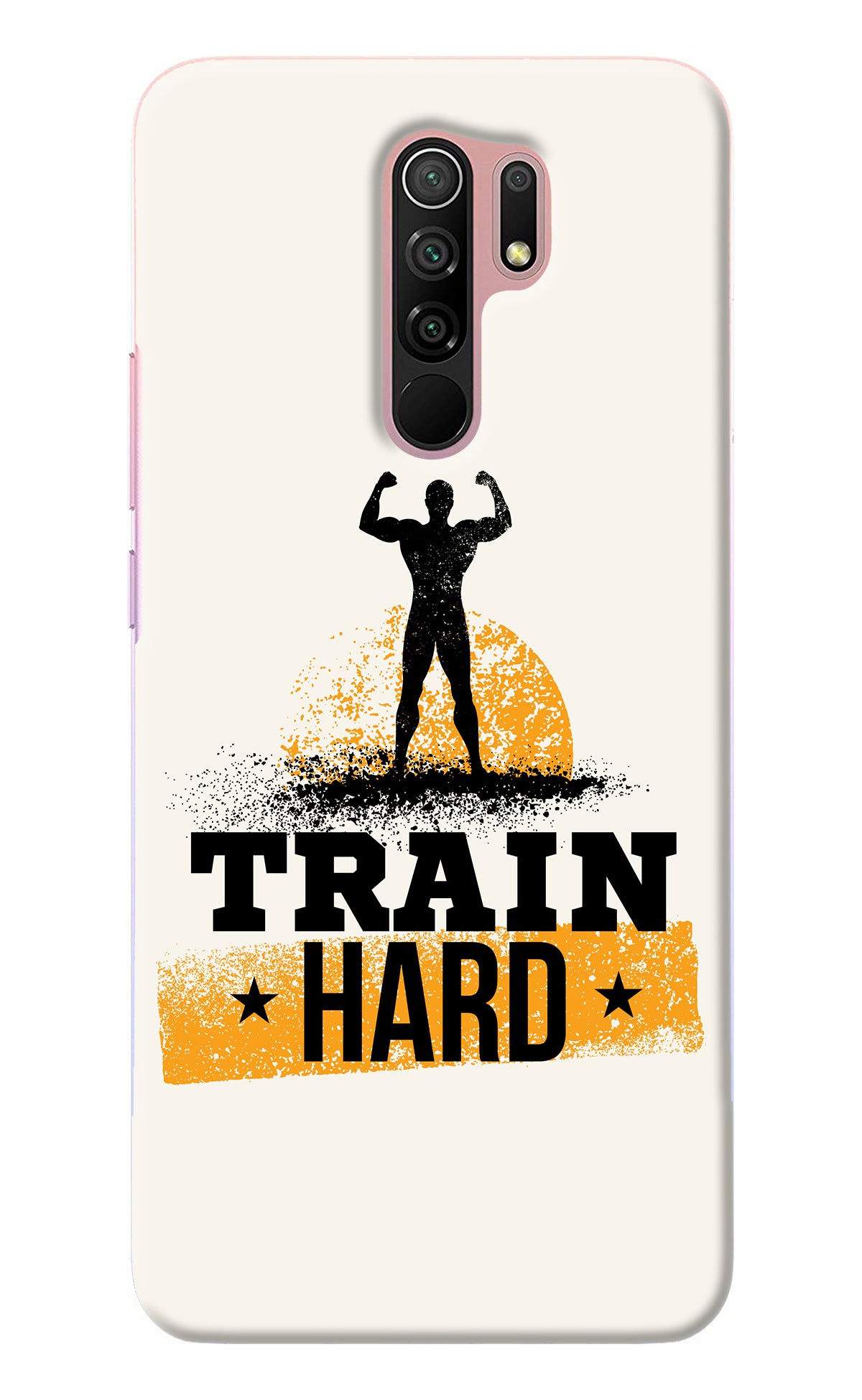 Train Hard Redmi 9 Prime/Poco M2/M2 reloaded Back Cover