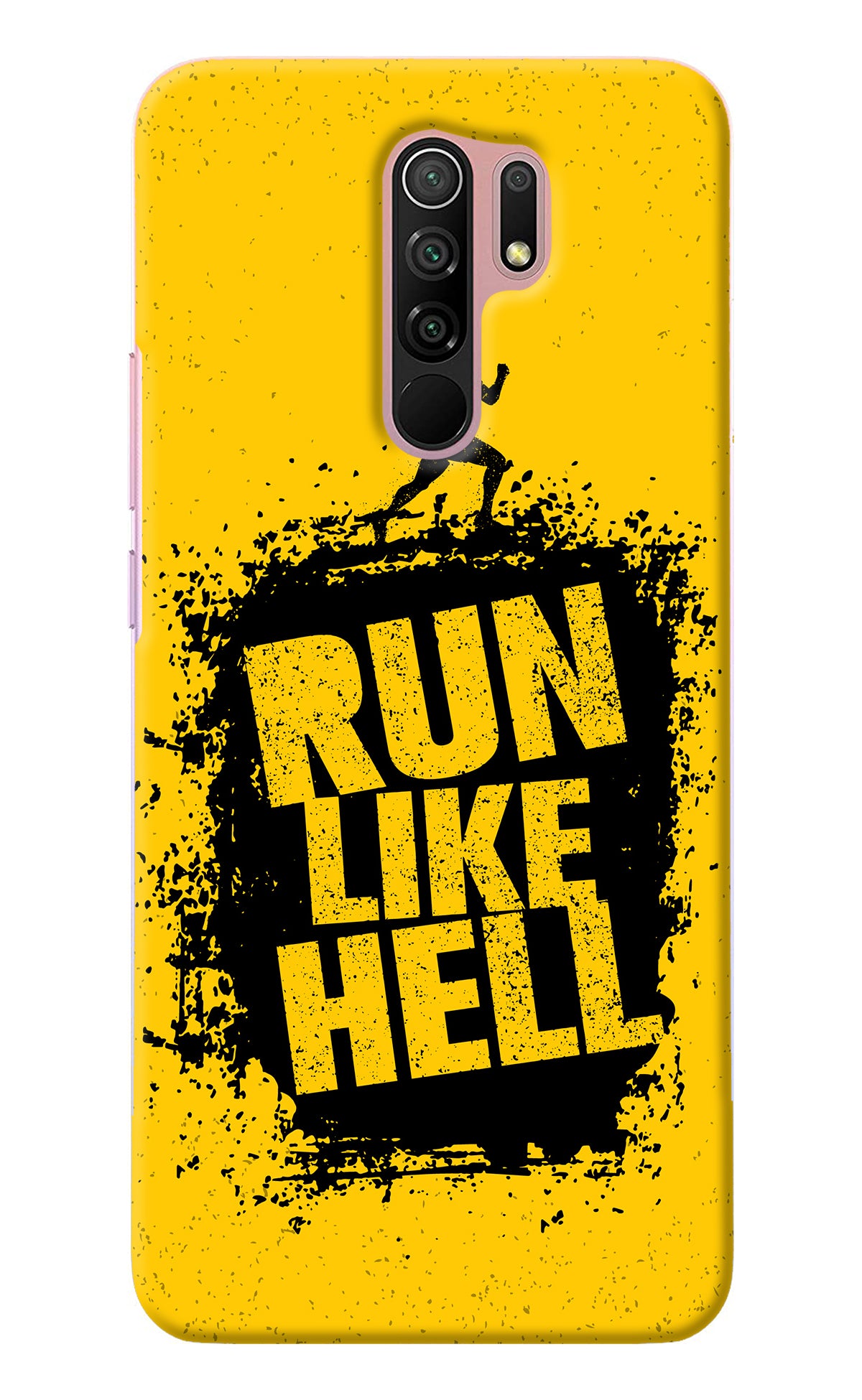 Run Like Hell Redmi 9 Prime/Poco M2/M2 reloaded Back Cover