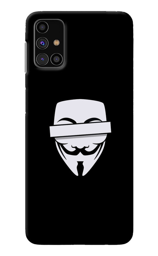 Anonymous Face Samsung M31s Back Cover