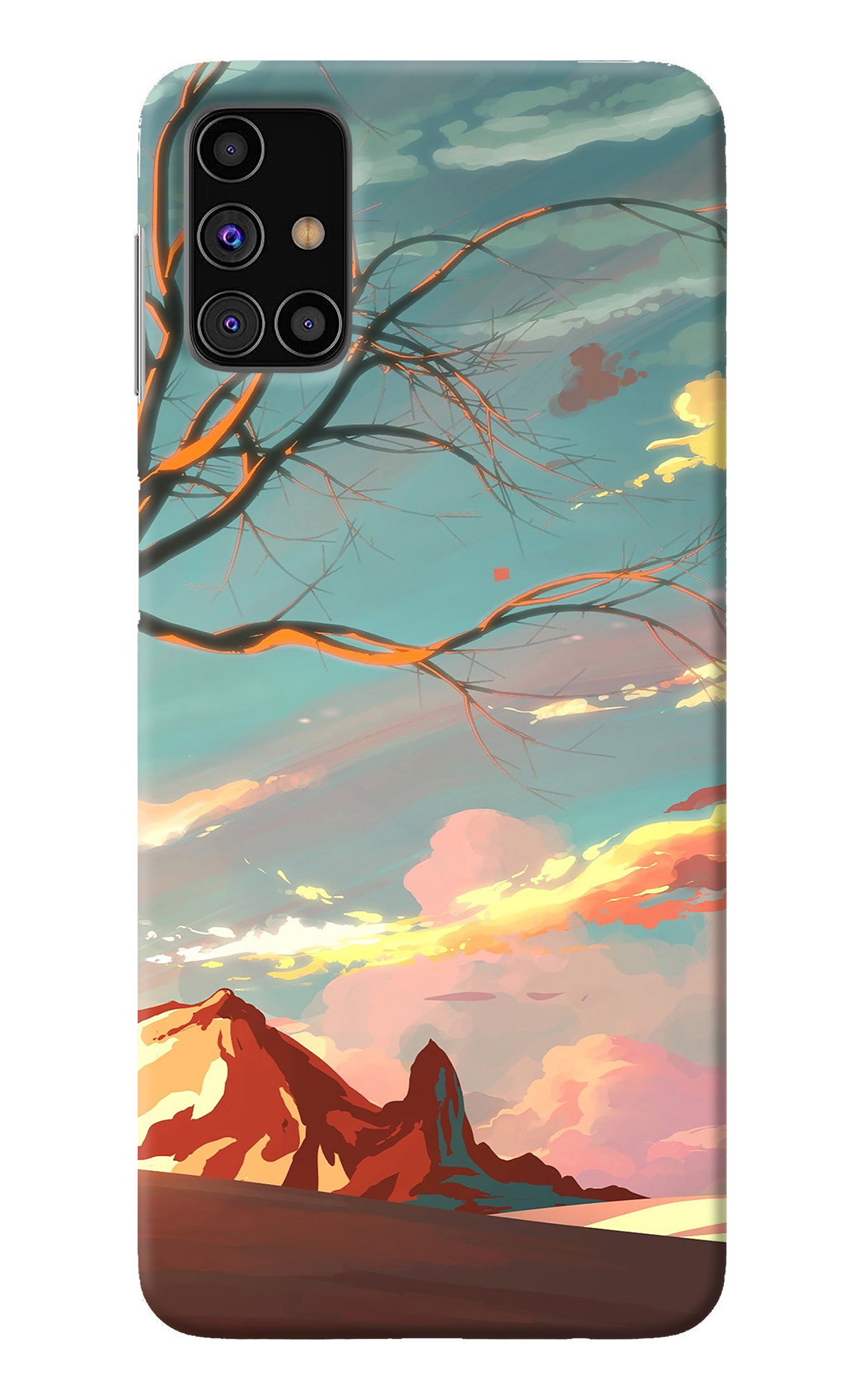 Scenery Samsung M31s Back Cover