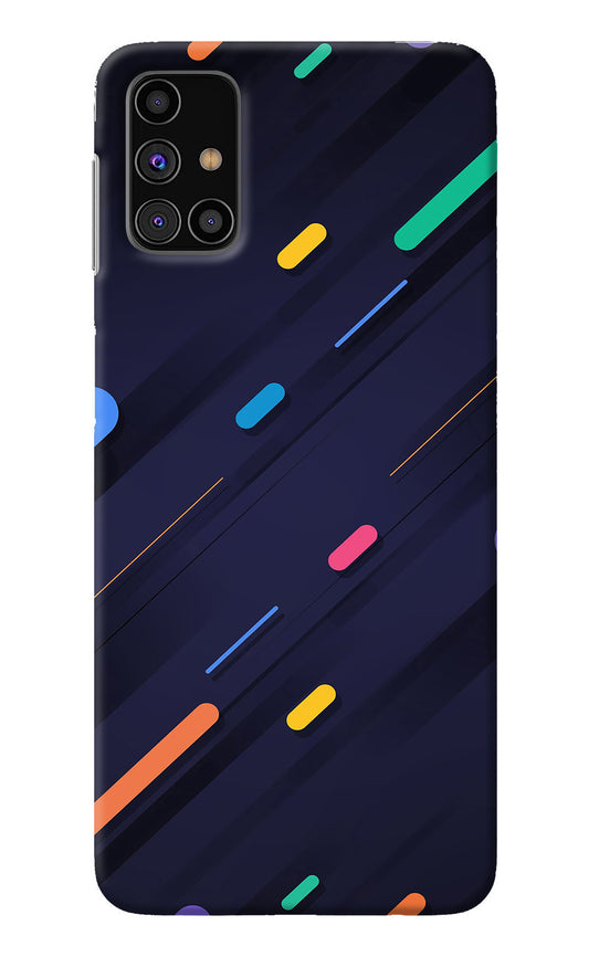 Abstract Design Samsung M31s Back Cover