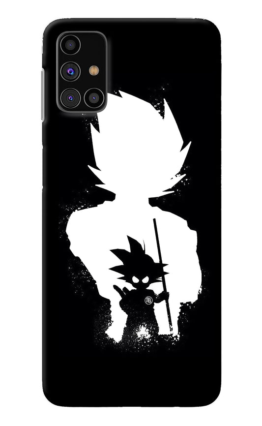 Goku Shadow Samsung M31s Back Cover