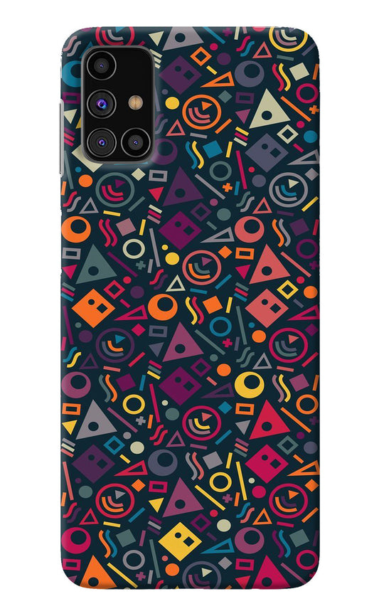 Geometric Abstract Samsung M31s Back Cover