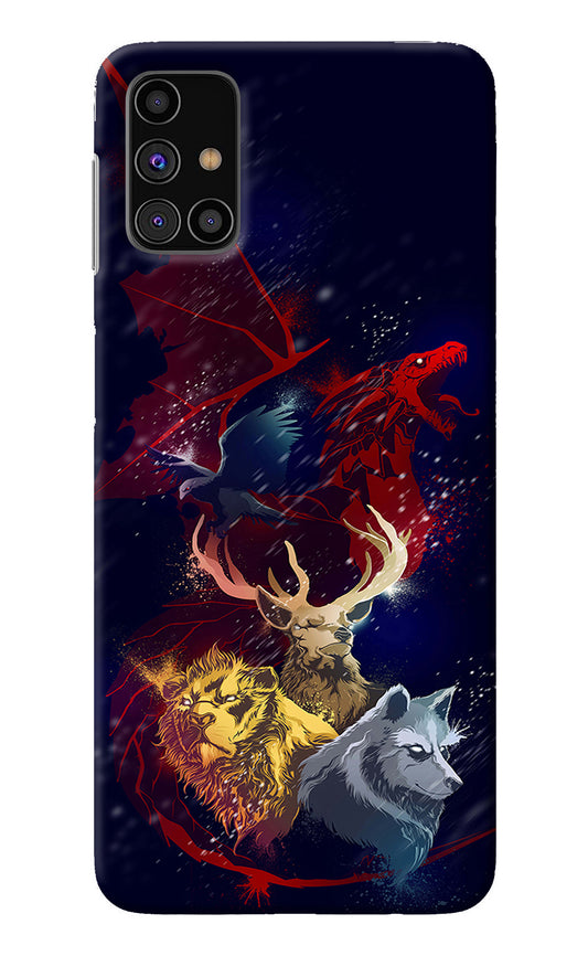 Game Of Thrones Samsung M31s Back Cover