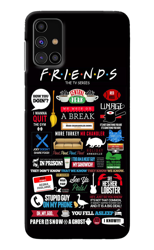 FRIENDS Samsung M31s Back Cover