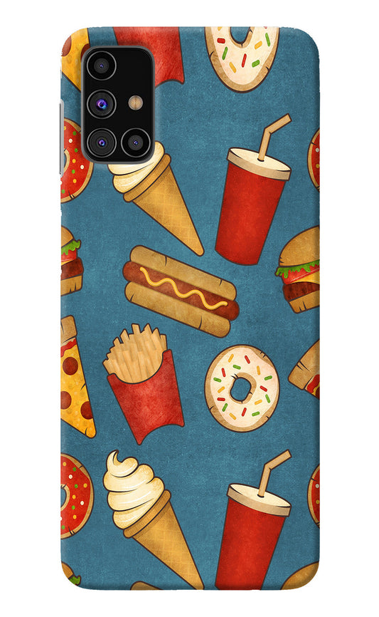 Foodie Samsung M31s Back Cover