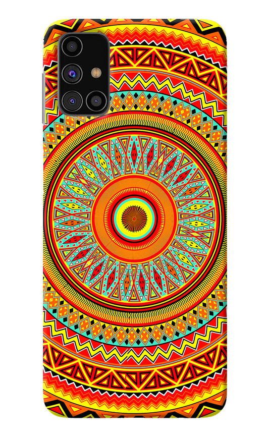 Mandala Pattern Samsung M31s Back Cover