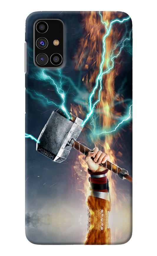 Thor Hammer Mjolnir Samsung M31s Back Cover