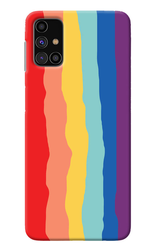 Rainbow Samsung M31s Back Cover