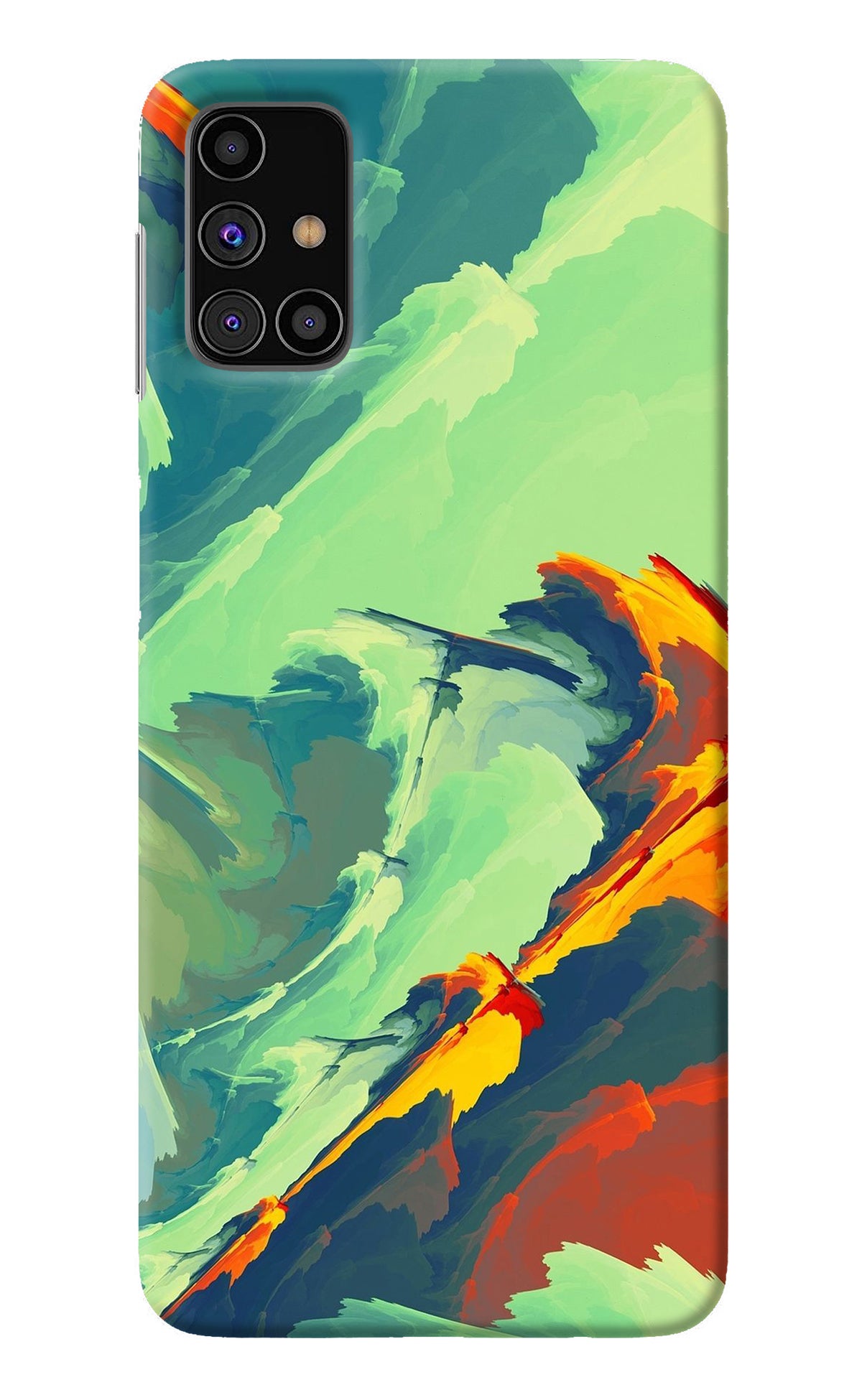 Paint Art Samsung M31s Back Cover