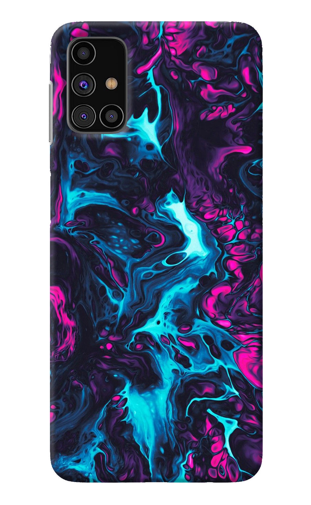 Abstract Samsung M31s Back Cover