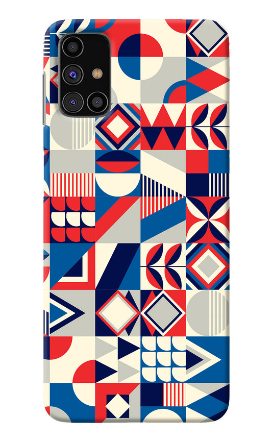 Colorful Pattern Samsung M31s Back Cover