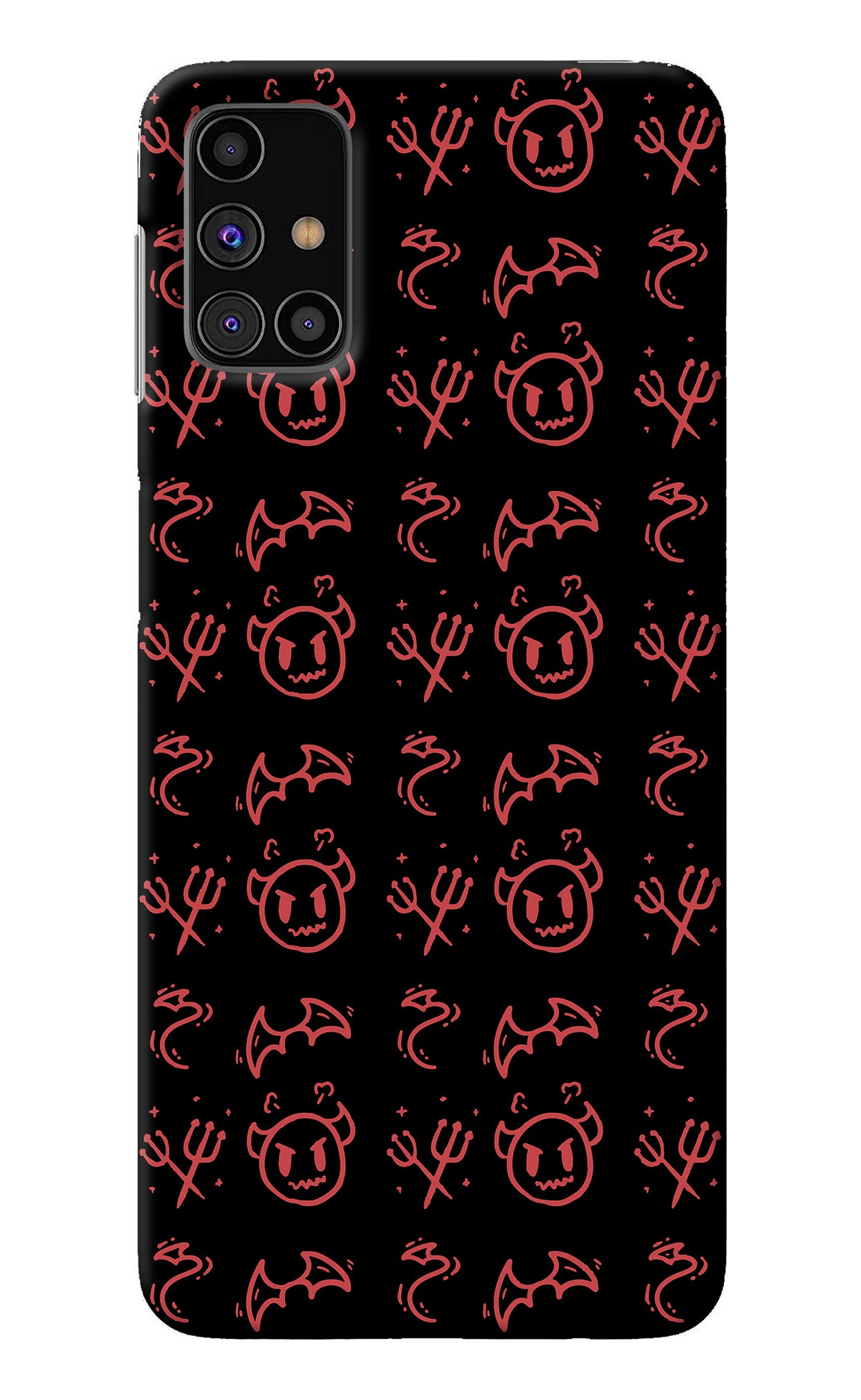 Devil Samsung M31s Back Cover