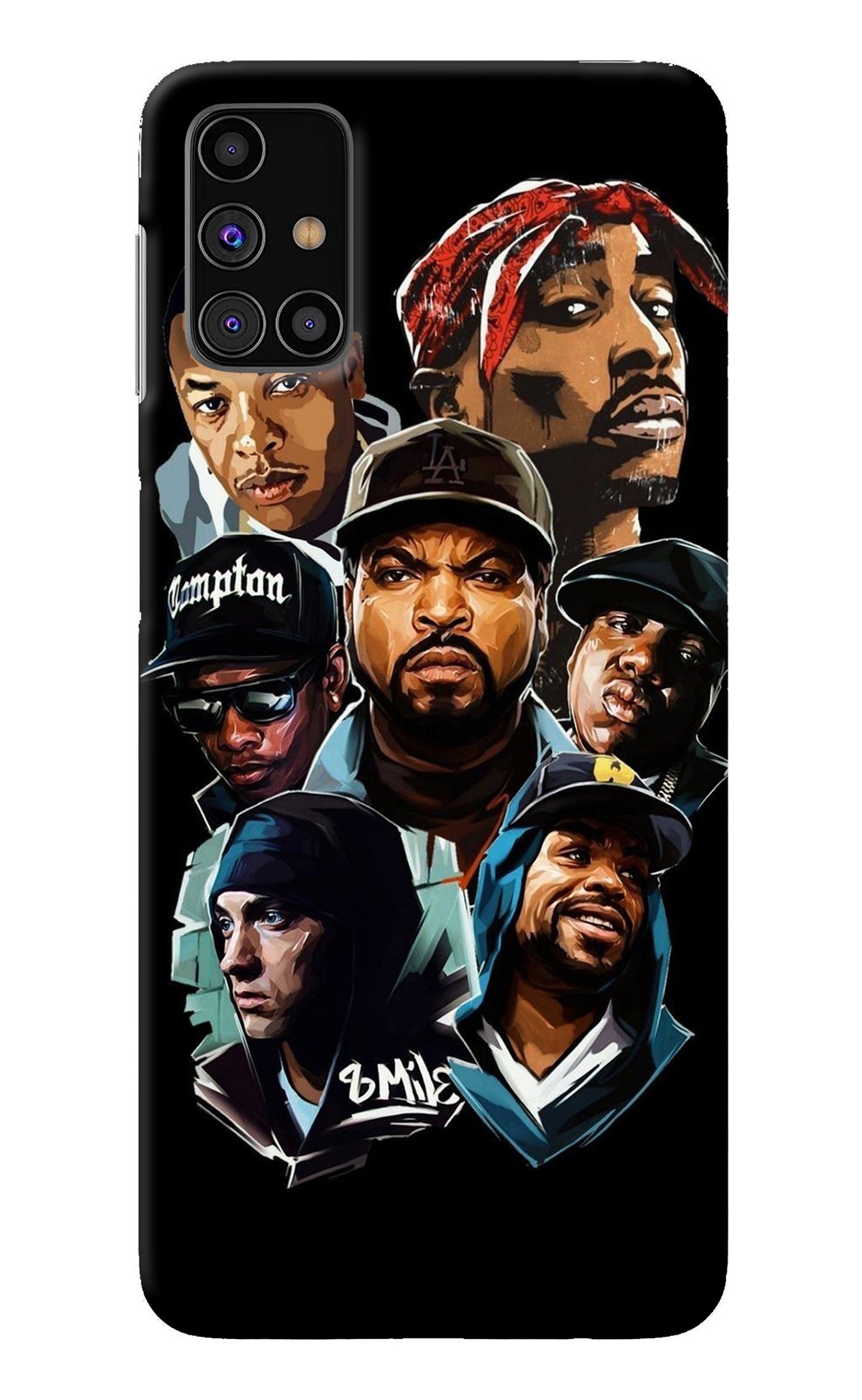 Rappers Samsung M31s Back Cover