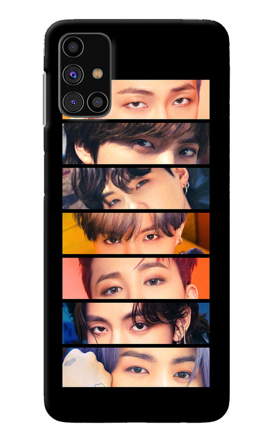 BTS Eyes Samsung M31s Back Cover