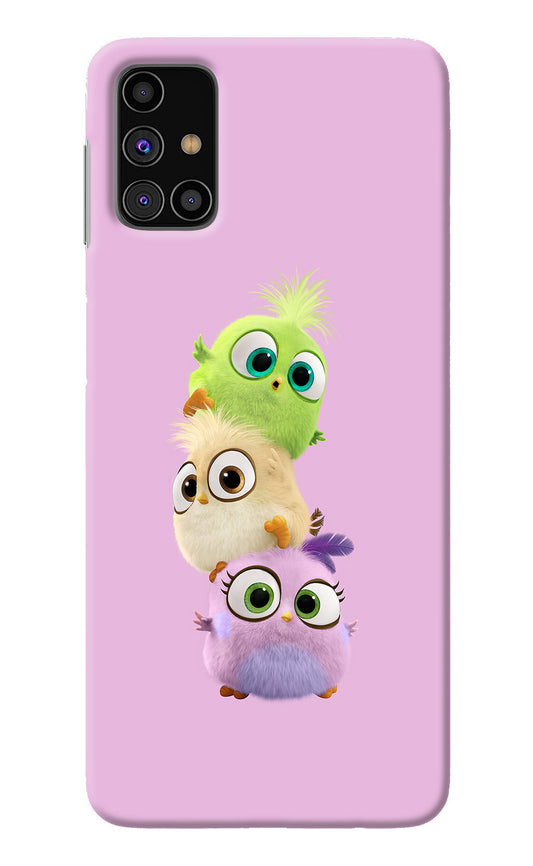 Cute Little Birds Samsung M31s Back Cover