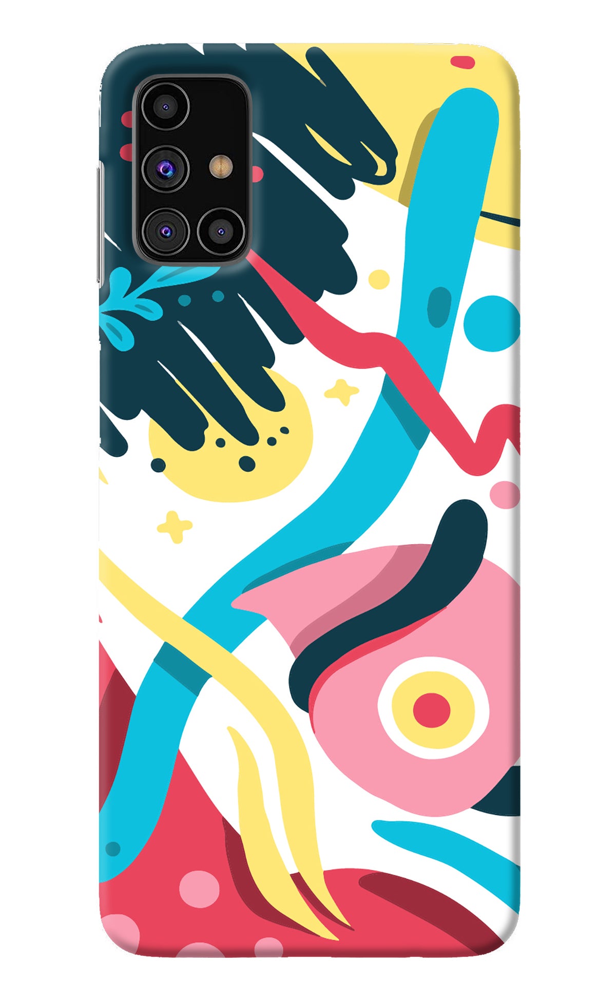 Trippy Samsung M31s Back Cover