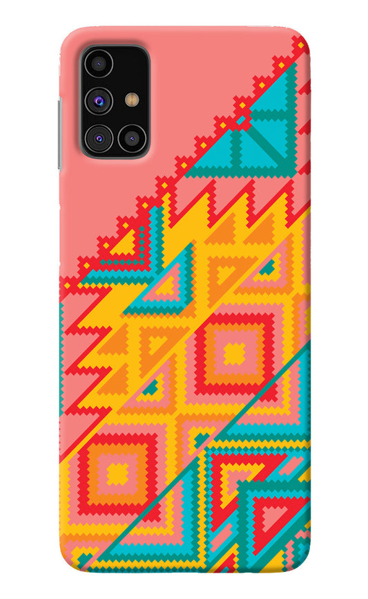 Aztec Tribal Samsung M31s Back Cover