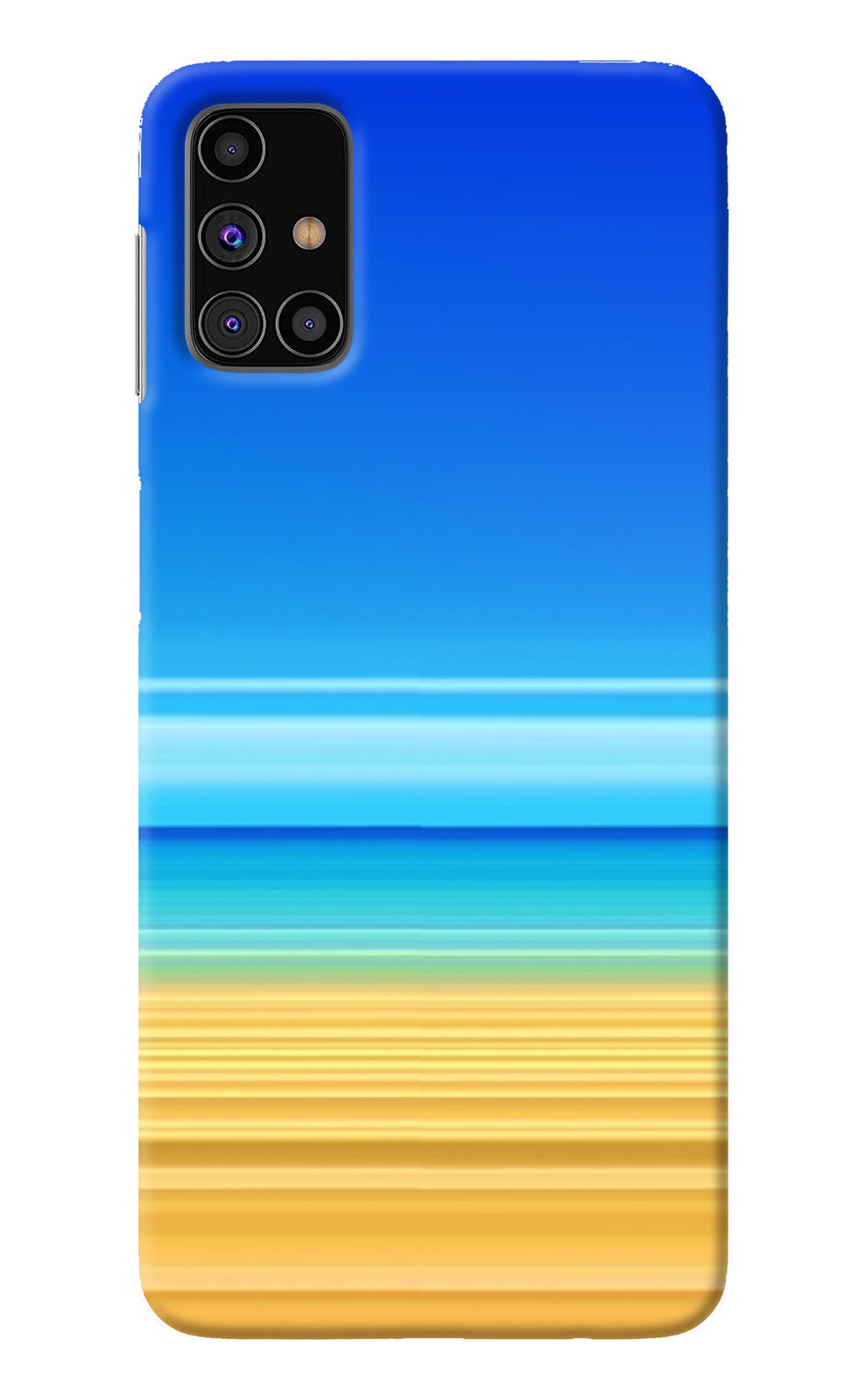 Beach Art Samsung M31s Back Cover