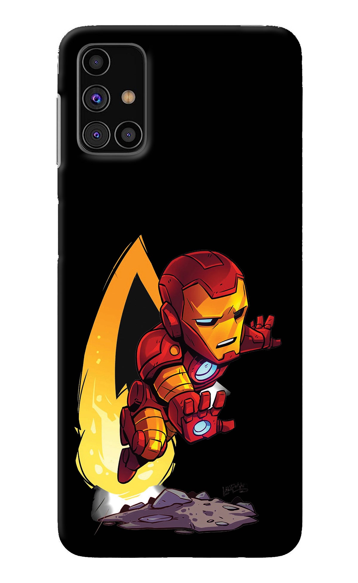 IronMan Samsung M31s Back Cover