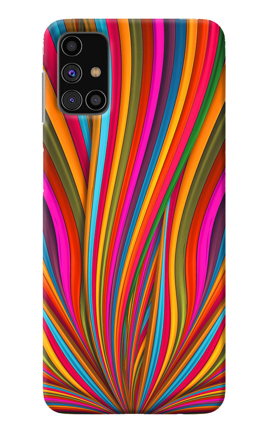 Trippy Wavy Samsung M31s Back Cover