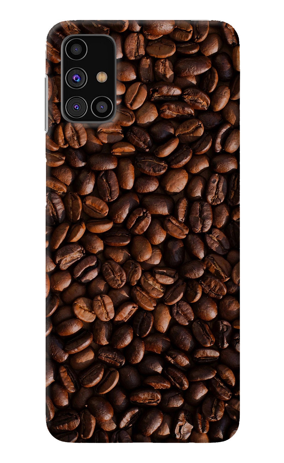 Coffee Beans Samsung M31s Back Cover