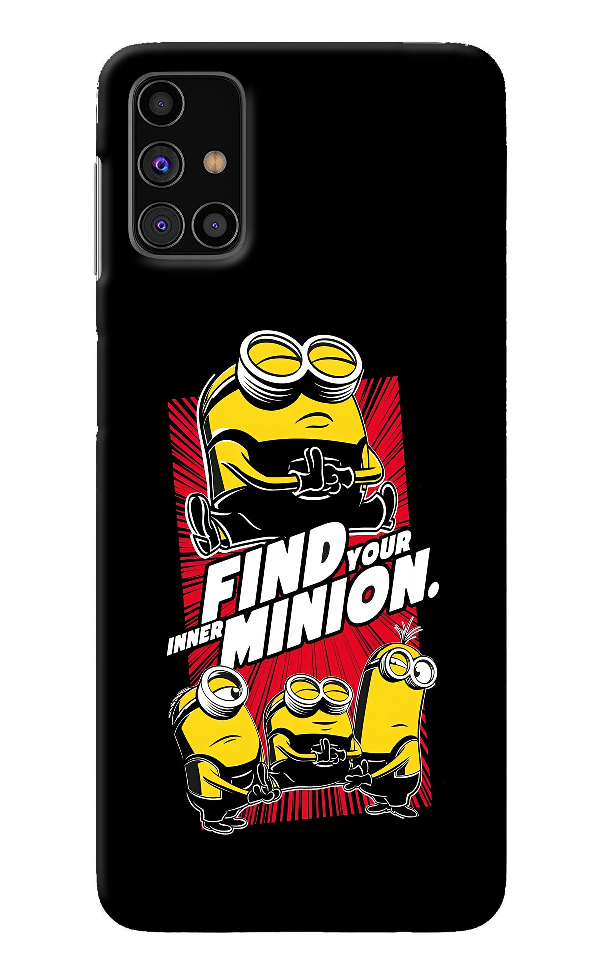 Find your inner Minion Samsung M31s Back Cover