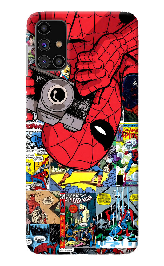 Spider Man Samsung M31s Back Cover