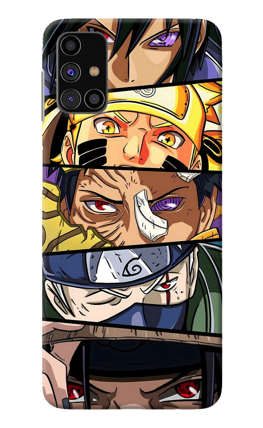 Naruto Character Samsung M31s Back Cover