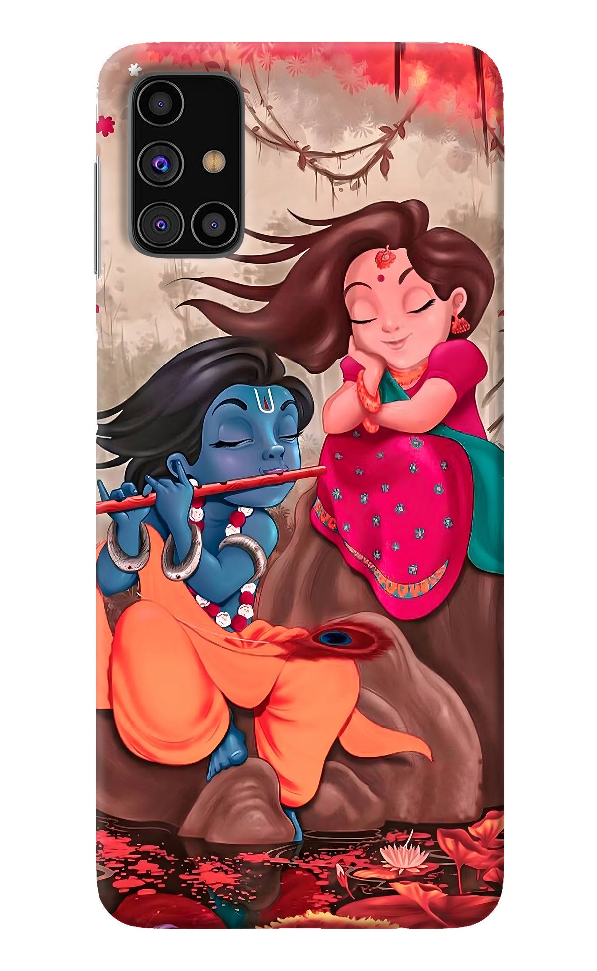 Radhe Krishna Samsung M31s Back Cover