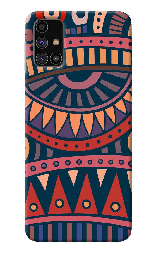 African Culture Design Samsung M31s Back Cover